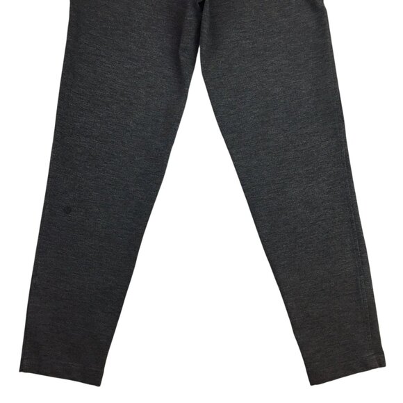 Lululemon City Trek Slim Fit Charcoal Gray Trousers Size 6 Stretchy Fabric - Picture 10 of 11